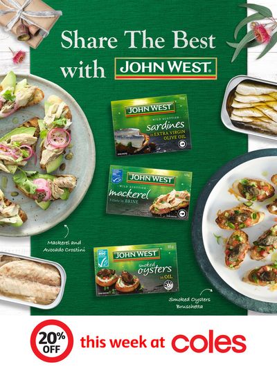 Coles catalogue in Berri SA | Share The Best with John West | 29/11/2023 - 05/12/2023