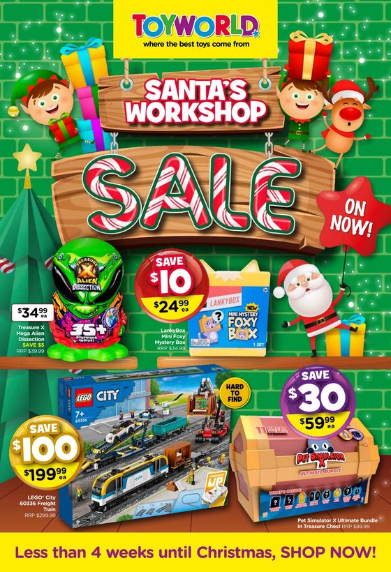 Toyworld catalogue in Hobart TAS | Santa's Workshop Sale | 27/11/2023 - 17/12/2023