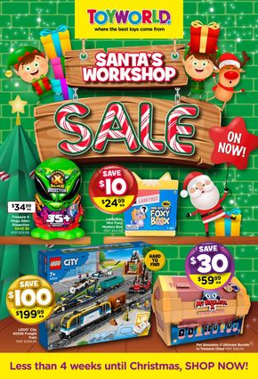 Toyworld catalogue | Santa's Workshop Sale | 27/11/2023 - 17/12/2023