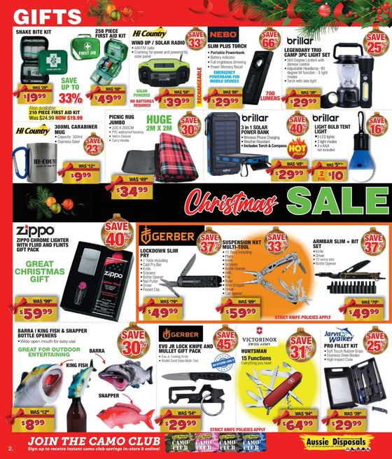 Aussie Disposals catalogue | Christmas Sale | 27/11/2023 - 24/12/2023