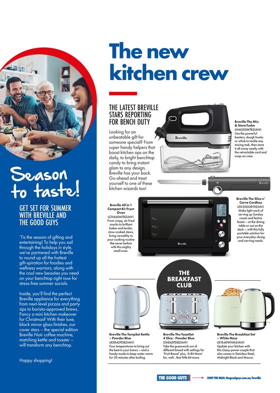The Good Guys catalogue in Adelaide SA | Breville 29/11 | 29/11/2023 - 06/12/2023