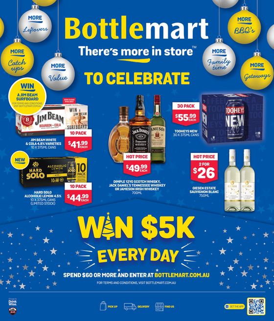 Bottlemart catalogue | There´s More In Store To Celebrate | 30/11/2023 - 12/12/2023