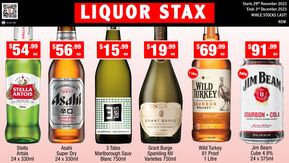 Liquor Stax catalogue | Weekend Special! | 29/11/2023 - 03/12/2023