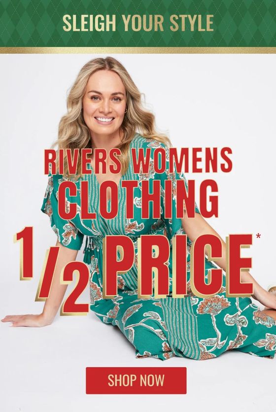 Rivers catalogue in Brisbane QLD | Jingle All The Way To Savings | 30/11/2023 - 24/12/2023