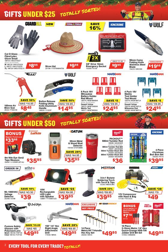 Total Tools catalogue in Sydney NSW | Christmas Sleighed? Totally | 30/11/2023 - 24/12/2023