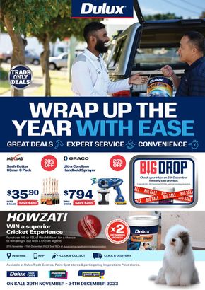 Dulux catalogue | Wrap Up The Year With Ease | 29/11/2023 - 24/12/2023