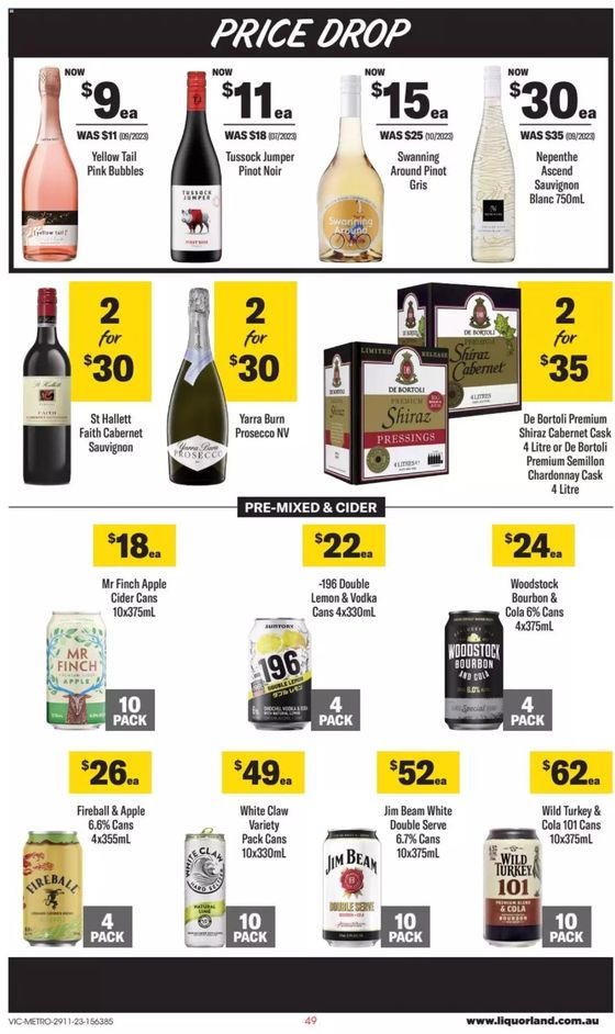 Liquorland catalogue in Melbourne VIC | Weekly Specials | 01/12/2023 - 05/12/2023