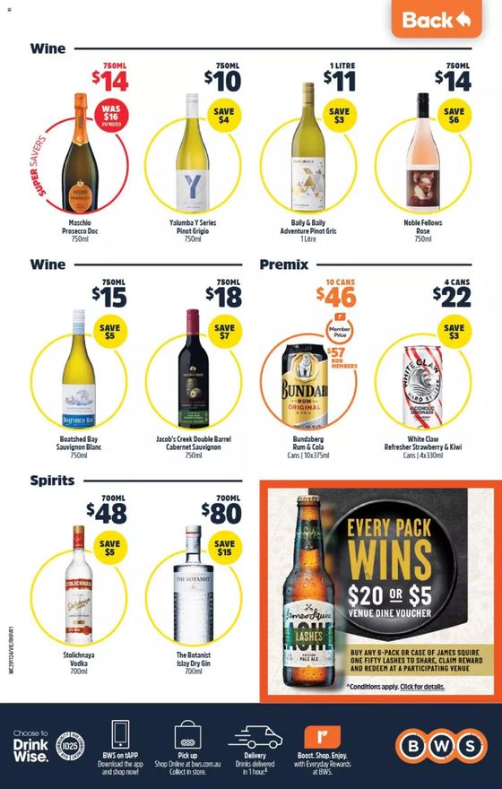 BWS catalogue in Melbourne VIC | Weekly Specials | 01/12/2023 - 05/12/2023