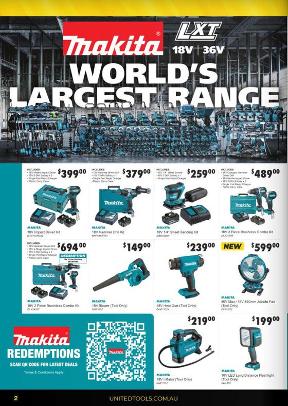 United Tools catalogue | A Tradie's Christmas | 01/12/2023 - 31/12/2023