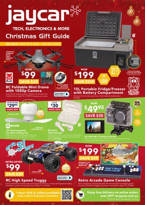Jaycar Electronics catalogue in Sydney NSW | Christmas Gift Guide | 01/12/2023 - 24/12/2023
