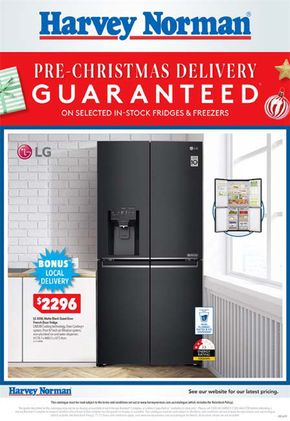 Harvey Norman catalogue in Melbourne VIC | Pre-Christmas Delivery Fridge | 04/12/2023 - 12/12/2023