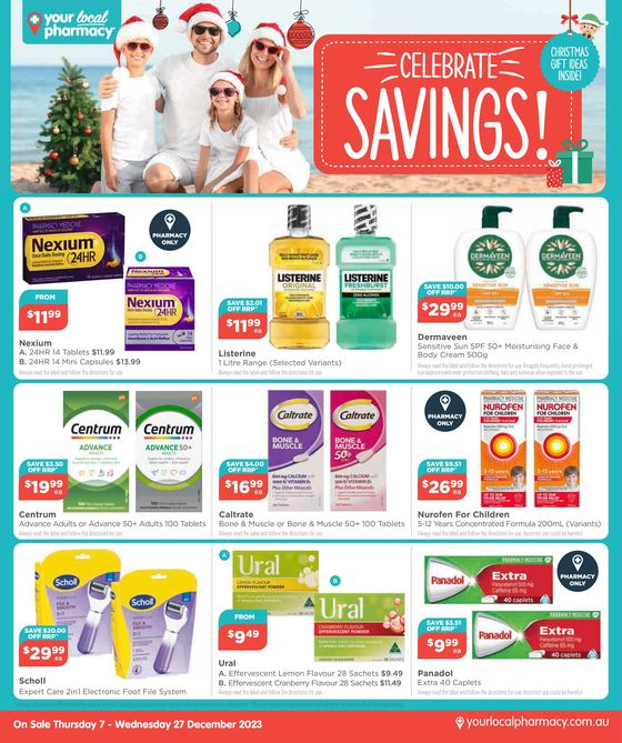 Your Local Pharmacy catalogue | Celebrate Savings | 07/12/2023 - 27/12/2023