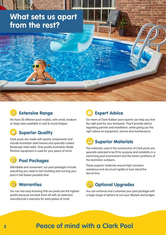 Clark Rubber catalogue in Gold Coast QLD | Pool Guide 2023 / 2024 | 05/12/2023 - 31/12/2024