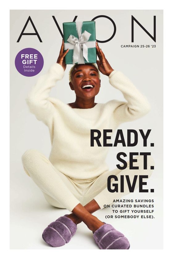 Avon catalogue | Ready. Set. Give. | 06/12/2023 - 07/01/2024