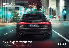 Audi catalogue in Toowoomba QLD | S7 Sportback | 28/12/2023 - 31/05/2024