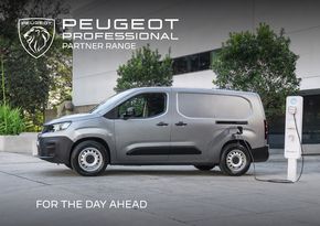 Peugeot catalogue in Townsville QLD | Professional Partner Range | 28/12/2023 - 31/07/2024