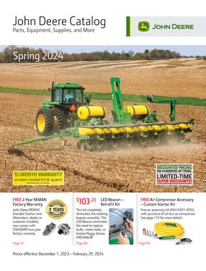 Kids offers in Canberra ACT | Spring 2024 in John Deere | 03/01/2024 - 29/02/2024