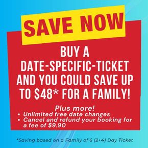 Kids offers in Rockingham WA | Day Tickets Pricing in Adventure World | 03/01/2024 - 31/12/2024