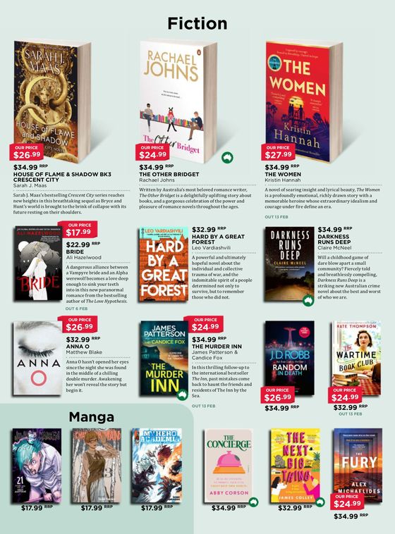 Dymocks catalogue in Melbourne VIC | Best Of The Bestsellers | 30/01/2024 - 26/02/2024