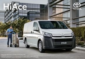 Toyota catalogue in Enfield VIC | Toyota HiAce | 30/01/2024 - 30/01/2025