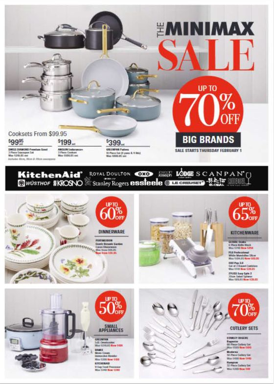 Minimax catalogue in Brisbane QLD | Sale Up to 70% OFF Big Brands | 01/02/2024 - 04/03/2024