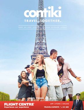 Travel & Outdoor offers in Canberra ACT | Contiki Worldwide in Flight Centre | 01/02/2024 - 31/12/2024