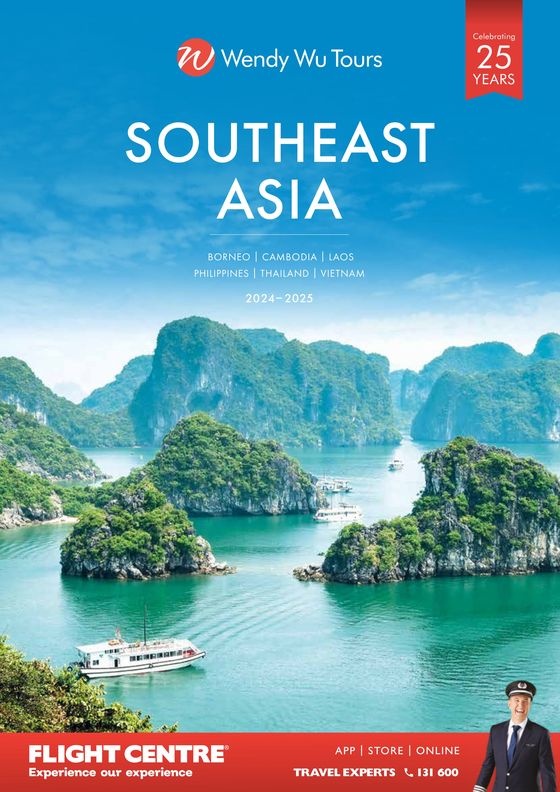 Flight Centre catalogue in Sydney NSW | Wendy Wu Tours South East Asia 2024-2025 | 01/02/2024 - 31/12/2025