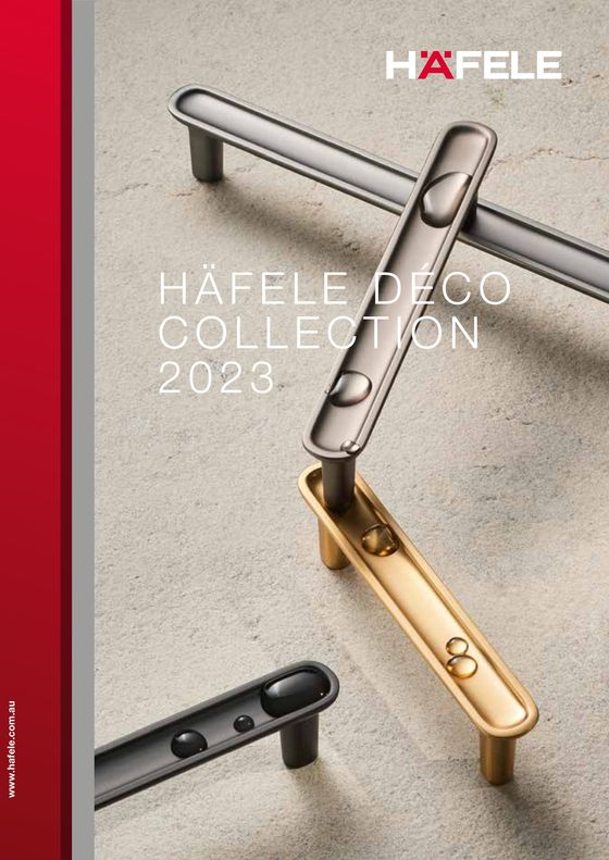 Hafele catalogue in Perth WA | Häfele Déco  | 06/02/2024 - 30/04/2024