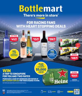 Liquor offers in Melbourne VIC | For Racing Fans With Heart Stopping Deals in Bottlemart | 14/02/2024 - 27/02/2024