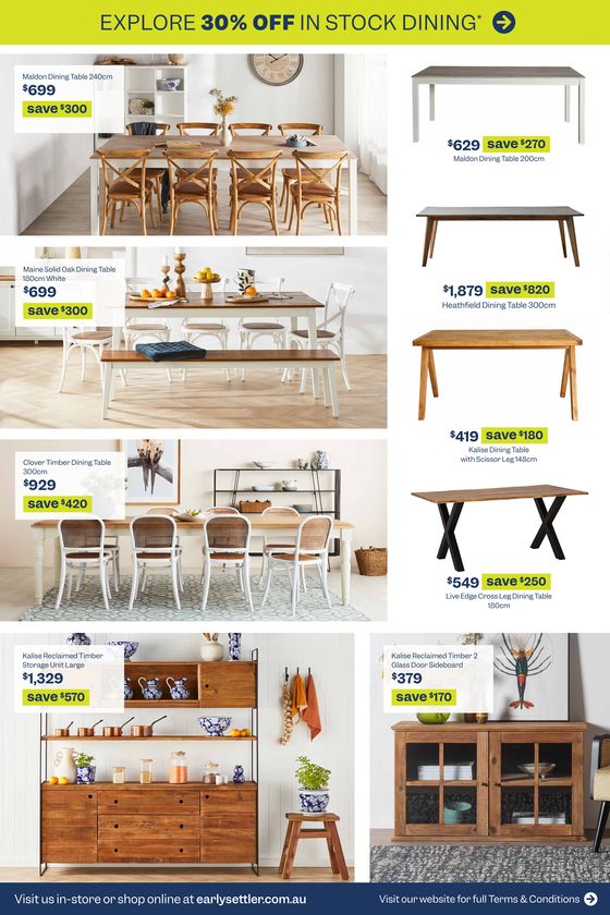 Early Settler catalogue in Perth WA | 30% Off Everything In Stock | 19/02/2024 - 31/05/2024
