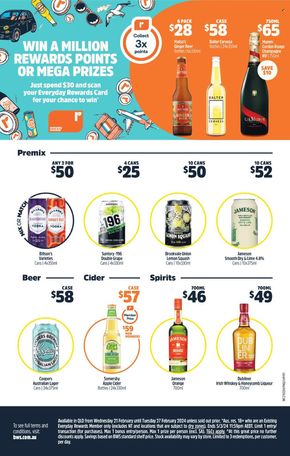 Liquor offers in Brisbane QLD | Weekly Specials  in BWS | 21/02/2024 - 27/02/2024