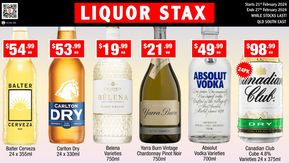 Liquor offers in Brisbane QLD | Weekend Special! in Liquor Stax | 21/02/2024 - 27/02/2024