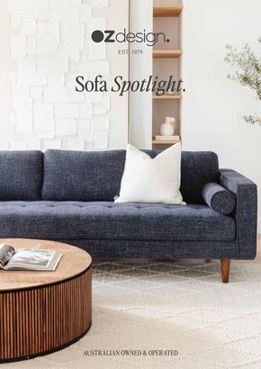 Home Furnishings offers in Sydney NSW | Sofa Spotlight in Oz Design | 23/02/2024 - 31/03/2024