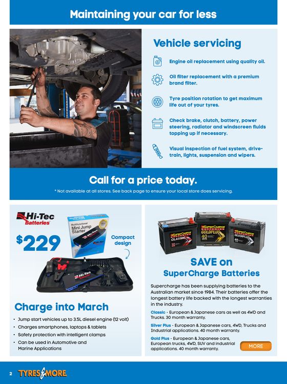 Tyres & More catalogue in Maitland NSW | March Deals 2024 | 01/03/2024 - 31/03/2024
