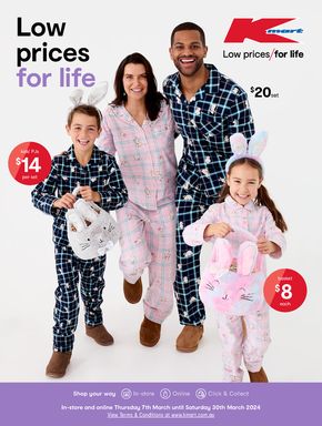 Kmart catalogue | Easter - Low prices for life | 07/03/2024 - 20/03/2024