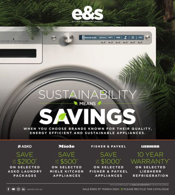 E&S catalogue in Moonee Valley VIC | Sustainability | 01/03/2024 - 31/03/2024