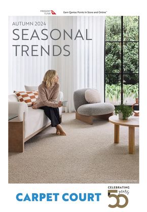 Home Furnishings offers in Bendigo VIC | Autumn 2024 in Carpet Court | 29/02/2024 - 31/05/2024
