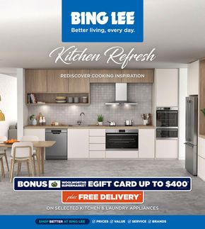 Electronics & Office offers in Medowie NSW | Kitchen Refresh in Bing Lee | 01/03/2024 - 30/03/2024