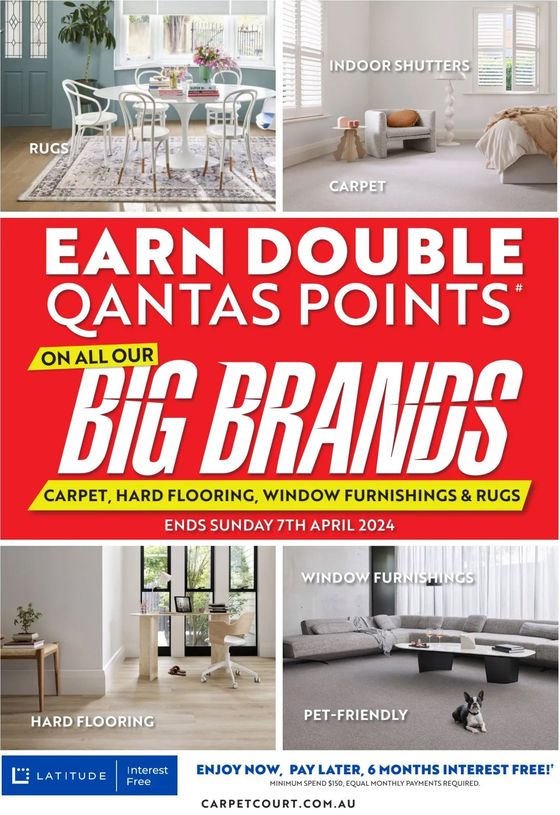Carpet Court catalogue in Boroondara VIC | Big Brands Sale Catalogue | 08/03/2024 - 07/04/2024