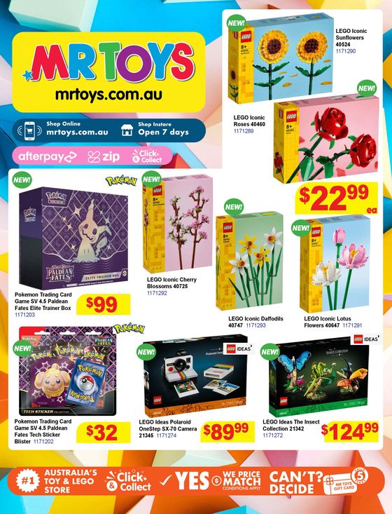 Mr Toys Toyworld catalogue in Sunshine Coast QLD | March Catalogue | 11/03/2024 - 28/04/2024