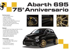 Fiat catalogue in Greater Dandenong VIC | Abarth 695, 75° Anniversario | 13/03/2024 - 31/12/2024