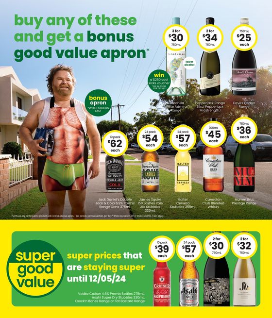 The Bottle-O catalogue in Hurstville NSW | Good Value Booze, For The Long Weekend 18/03 | 18/03/2024 - 31/03/2024