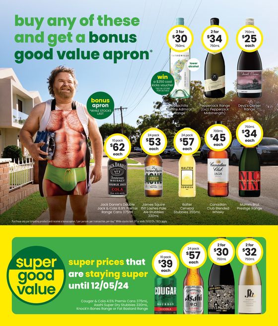 The Bottle-O catalogue in Sunshine Coast QLD | Good Value Booze, For The Long Weekend 18/03 | 18/03/2024 - 31/03/2024