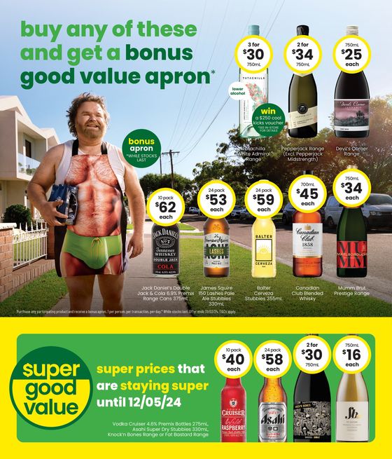 The Bottle-O catalogue in Melbourne VIC | Good Value Booze, For The Long Weekend 18/03 | 18/03/2024 - 31/03/2024