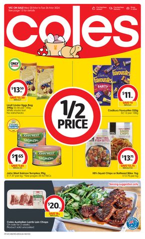 Coles catalogue in Warragul VIC | Great Value. Hands Down. - 20th March | 20/03/2024 - 26/03/2024