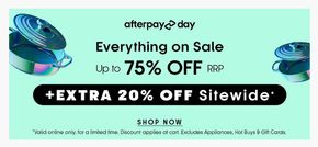 Home Furnishings offers in Emerald QLD | Afterpay Day in Robins Kitchen | 15/03/2024 - 15/04/2024