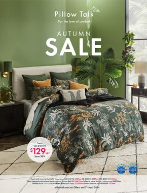 Pillow Talk catalogue in Clyde VIC | Autumn Sale | 18/03/2024 - 07/04/2024