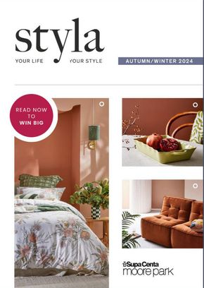 Department Stores offers in Bundeena NSW | Styla Your Life Your Style in Supa Centa Moore Park | 18/03/2024 - 31/05/2024