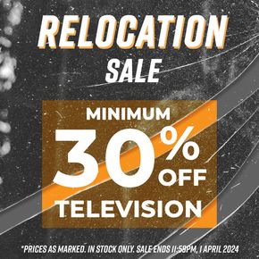 Electronics & Office offers in Singleton NSW | Relocation Sale in Sanity | 18/03/2024 - 03/04/2024