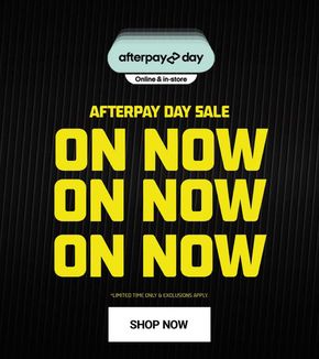 Sport & Recreation offers in Mackay QLD | Afterpay Day Sale in Foot Locker | 18/03/2024 - 03/04/2024